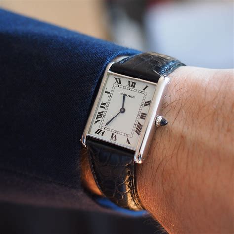 cartier tank for men.